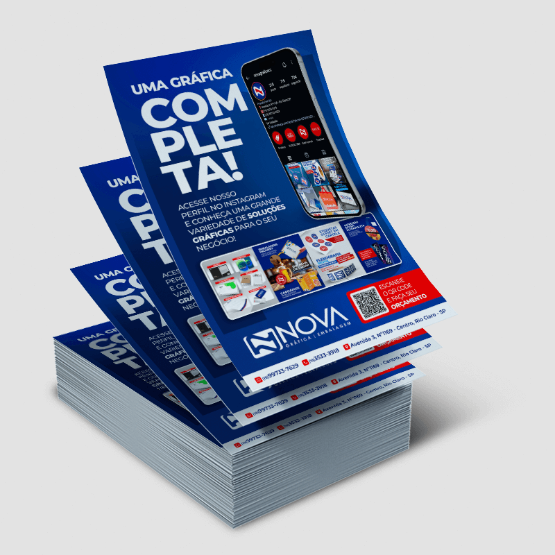 Folhetos Personalizados