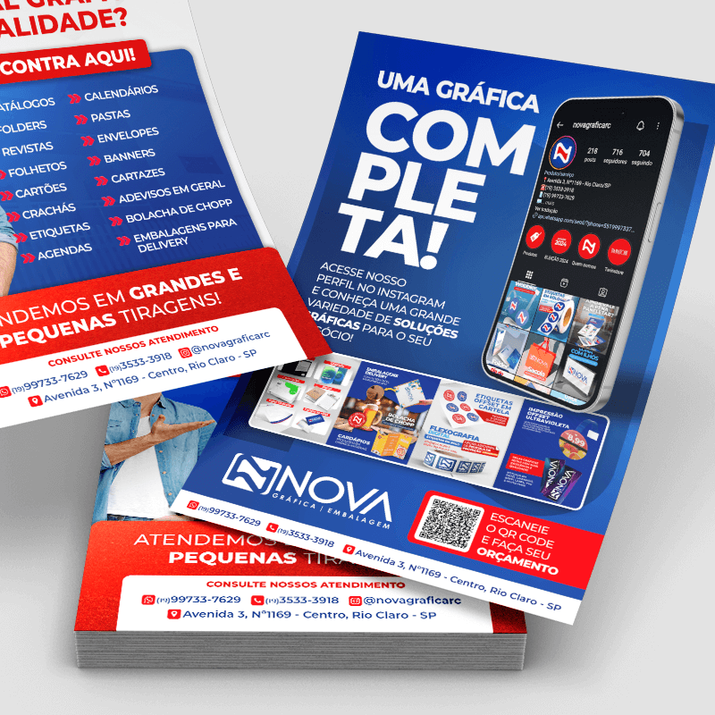 Folhetos Personalizados